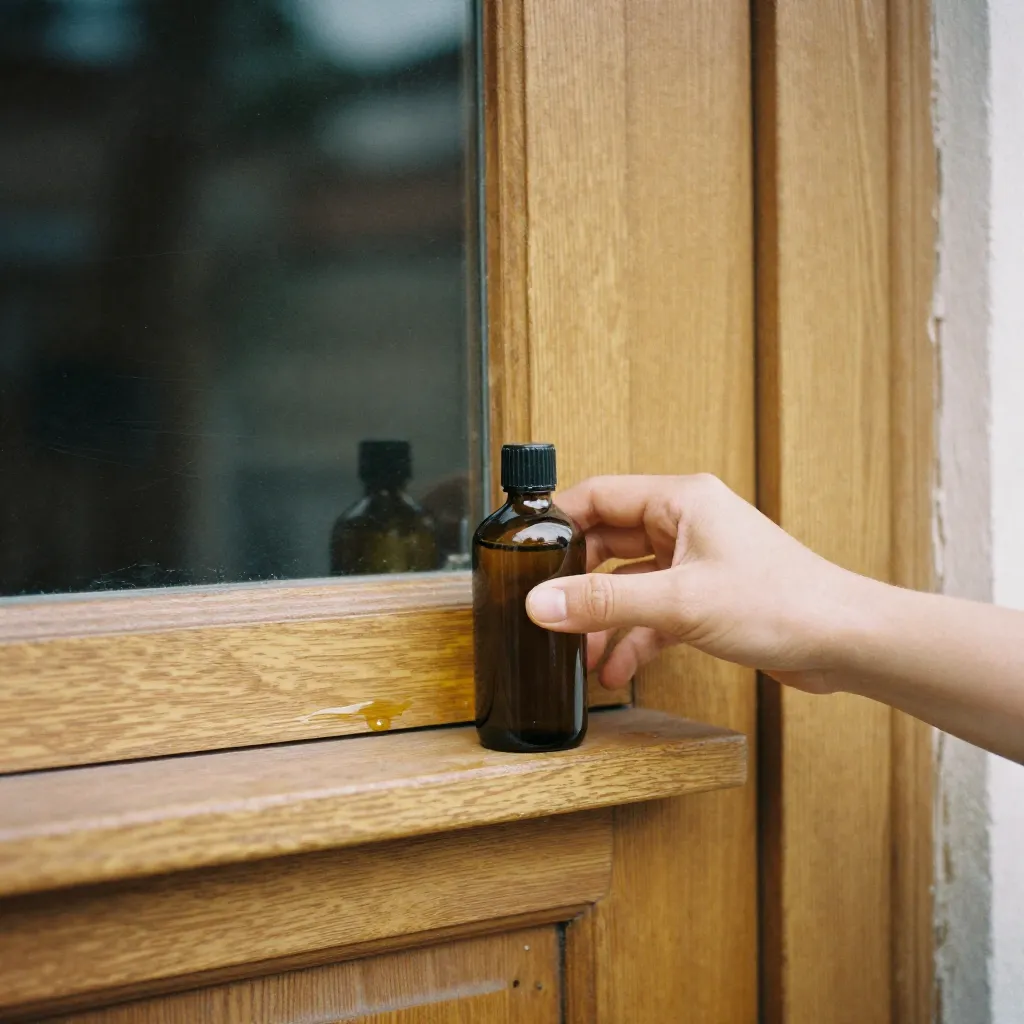 Natural fiber brushes for oil application